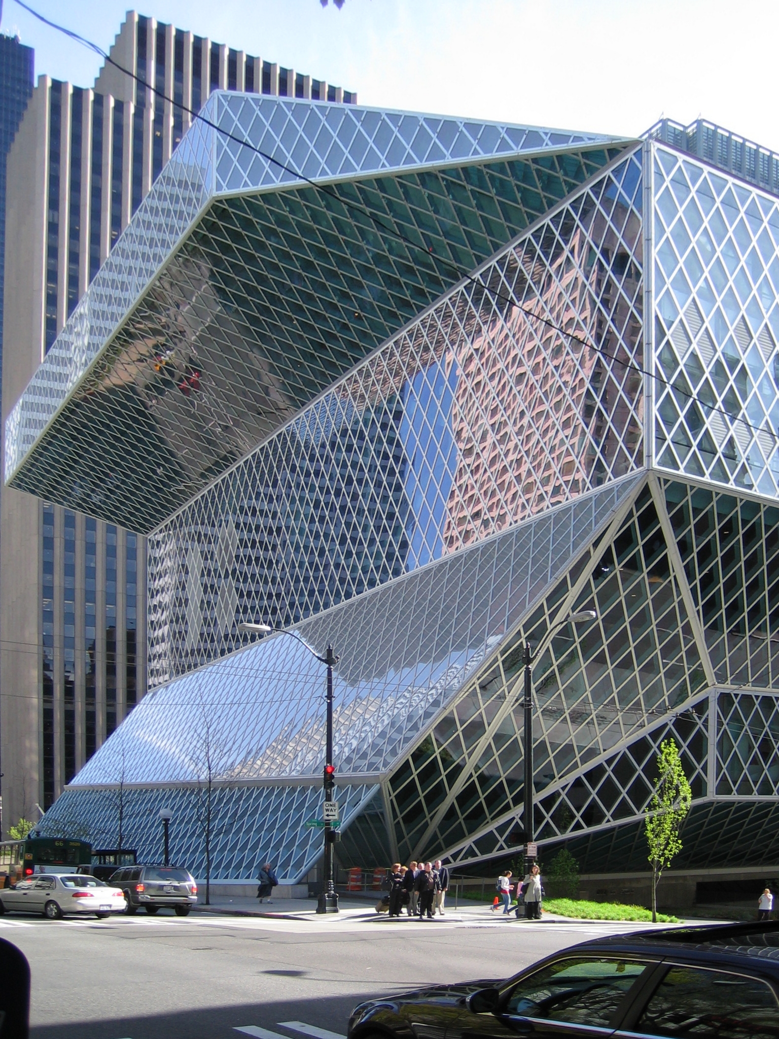 La Bibliothèque Centrale de Seattle, 2004 US